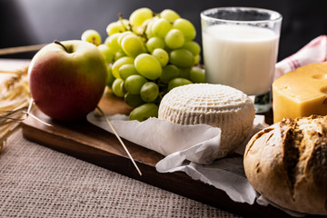 Shavuos the Jewish harvest season.Traditional Jewish holiday