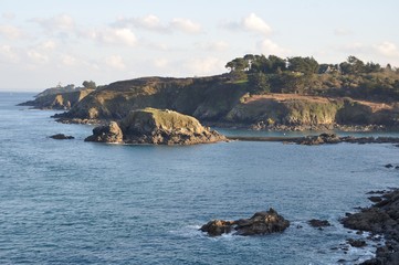 The Brittany coast in Saint Quay Portrieux
