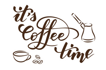 Quote It is coffee time