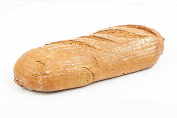 Chrono Healthy Bread Isolated Above White Background