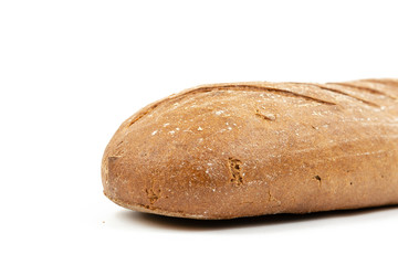Chrono Healthy Bread Isolated Above White Background