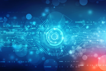 Digital Abstract technology background, futuristic background, cyberspace Concept