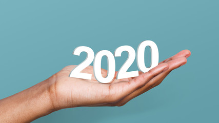 2020 year trends concept.