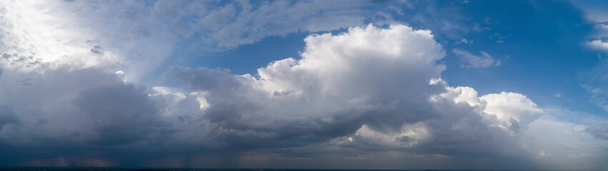 Evening storm clouds 
