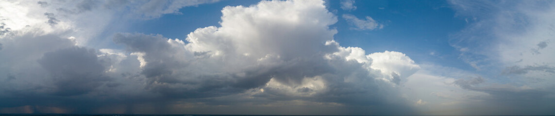 Evening storm clouds 