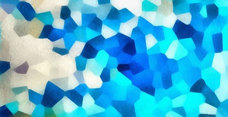 Abstract geometric art pattern background. Crystals texture. Smooth bright artistic backdrop. 