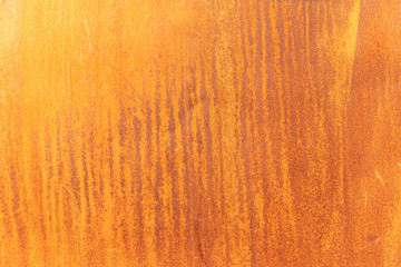 Naklejka premium Orange Metal rusty background, Metal grunge texture