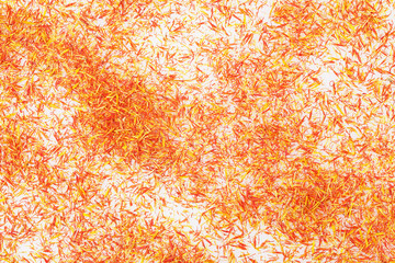 Dried saffron background