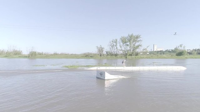 vista aerea en wake park