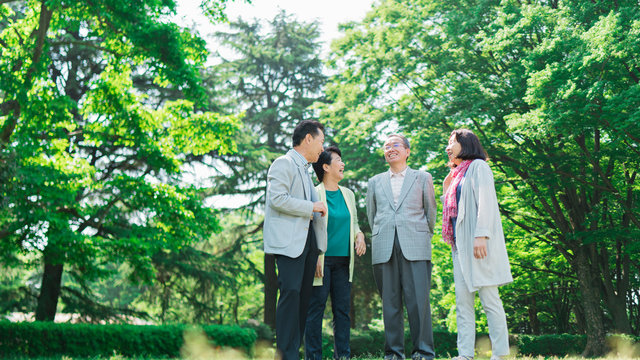 シニア　同窓会