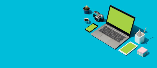 Creative photographer and designer desktop