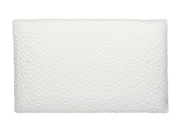 Orthopedic pillow isolated on white background