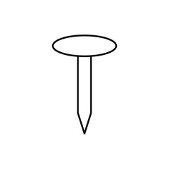 Nail, spike icon