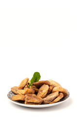 Dried figs with mint for Ramadan
