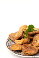 Dried figs with mint for Ramadan