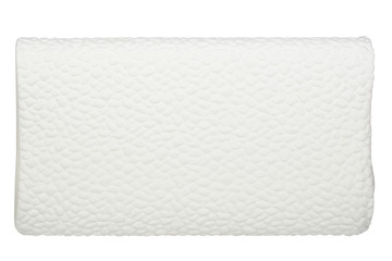 Orthopedic pillow isolated on white background