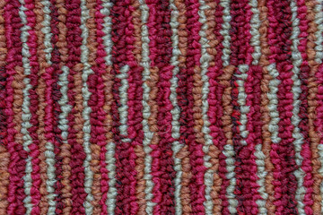Fototapeta premium Synthetic fiber carpet