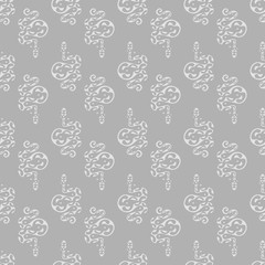 snakes in Maori style abstract Seamless vector pattern