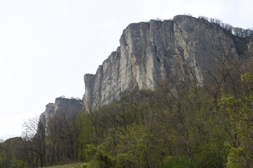 Outdoor and trekking in nature, italian hills 