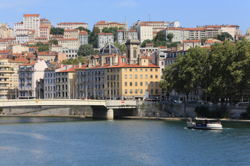 Obraz premium Centre-ville. Lyon / Downtown. Lyon.