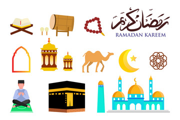 Ramadan icon collection