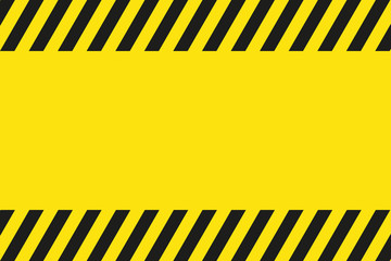 Cartel negro y amarillo de advertencia. Seguridad laboral. © Gabrieuskal