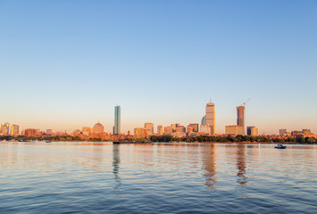 Naklejka premium Boston Skyline