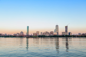 Naklejka premium Boston Skyline