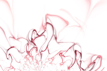 Abstract multicolored illustration on a light background