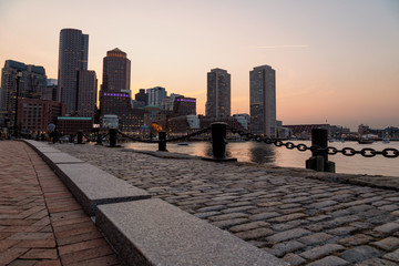 Obraz premium Fan Pier Park, Boston, Massachusetts