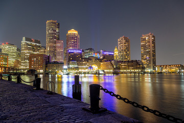 Obraz premium Fan Pier Park, Boston, Massachusetts