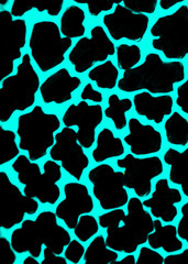 Abstract bright background. Black spots, blots.