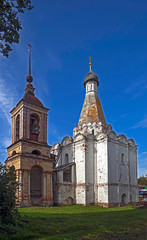 Obraz premium Peter the Metropolitan church. City of Pereslavl Zalessky, Russia. Year of construction 1584