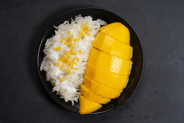 mango and sticky rice