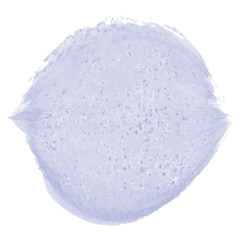 vector hand painted abstract watercolor painting - lavender purple violet colored stain isolated on white background