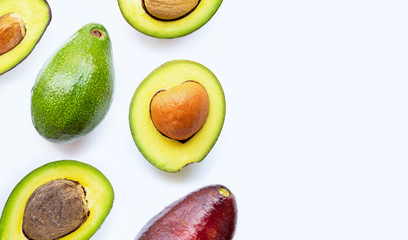Aloe vera on white background.