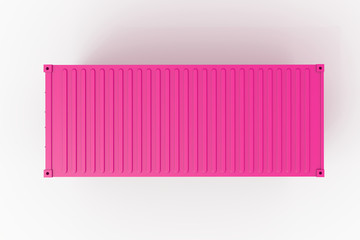 10 Ft Container 3D Rendering
