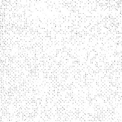 Pattern Grunge Texture on White Background, Black Abstract Dotted Vector, Old Halftone Dust Design