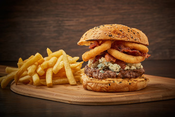 Blue Kingdom Burger