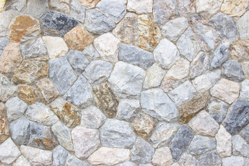 Background texture of Medieval natural stone wall textured background.