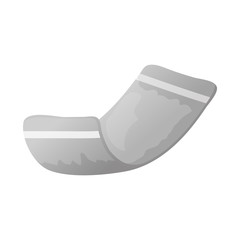 Vector design of towel and fresh icon. Collection of towel and material vector icon for stock.