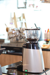 coffee maker machine for barista in coffee shop