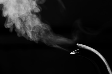 Blur kettle with steam pressure black and white style