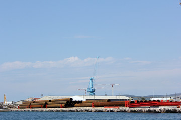 zone portuaire de Sète