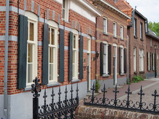 Die kleine Stadt Bredevoort in den Niederlanden