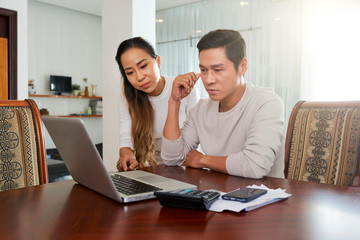 Family unhappy with budget