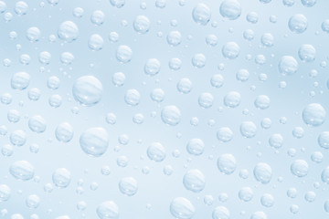 Macro fresh water drops background