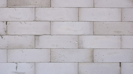 Big concrete construction block isolated on white background