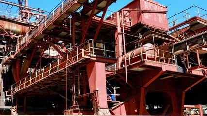 Alte Zeche, stillgelegte Industrie, ungenutzt