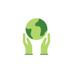 save the world, earth colored icon. Elements of save the earth illustration icon. Signs and symbols can be used for web, logo, mobile app, UI, UX